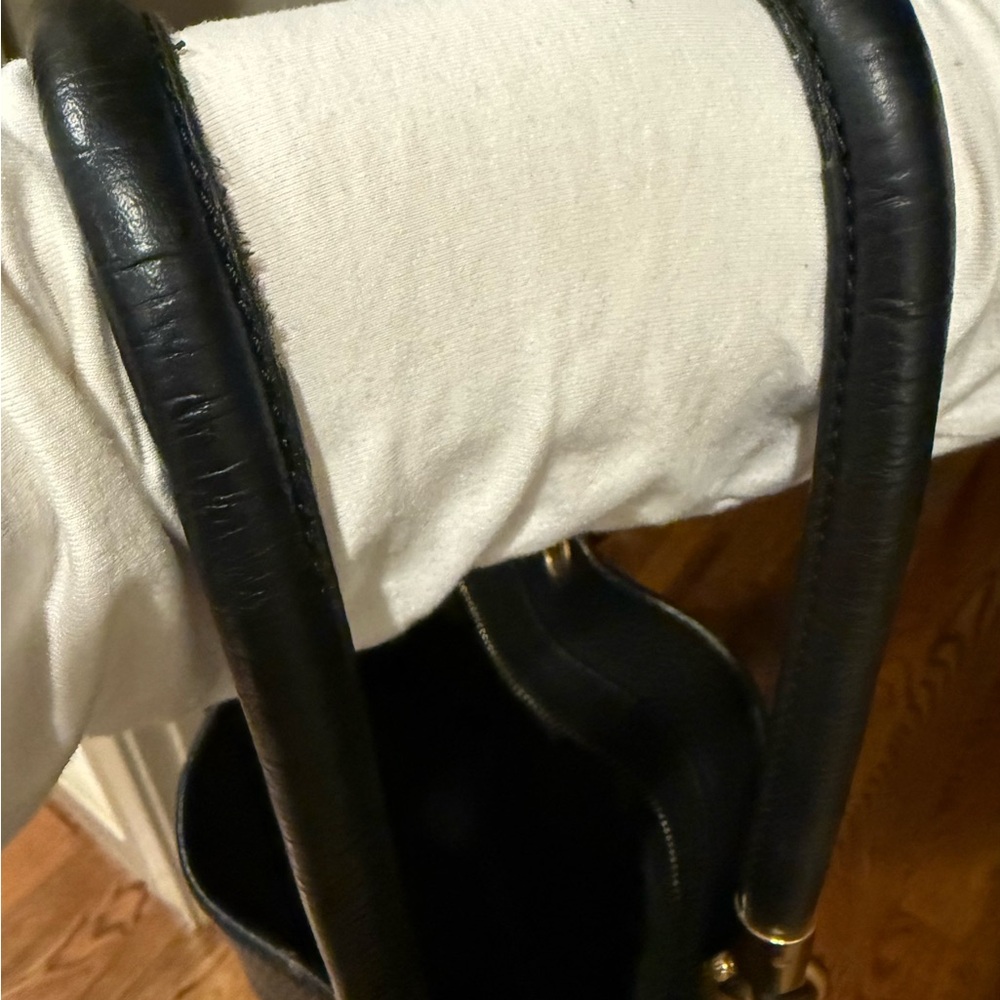 Marc by Marc Jacobs Black Tote with Gold Accents - Picture 6 of 7